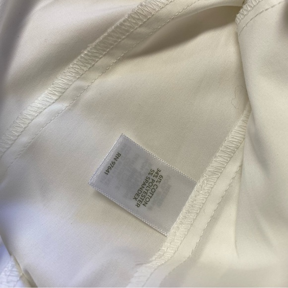 J Jill White Shirt Collection Long Sleeve Tunic Top Size Small - Picture 8 of 14